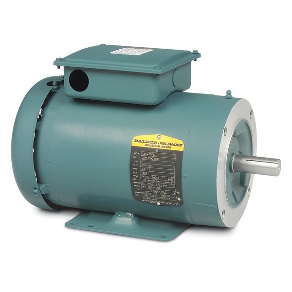 Baldor-Reliance 1Hp, 1800Rpm, 3Ph, 60Hz, 145Tc, 3520M, Tefc, F3 CSPM3546T